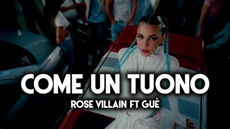 Testo e significato di Come un tuono, la canzone di Rose Villain e .